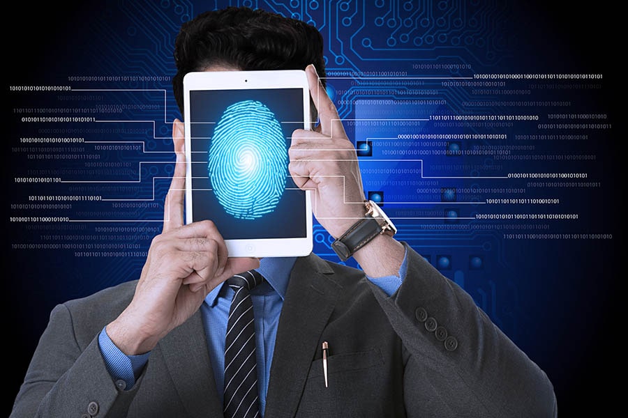 Two-factor authentication  Concept.