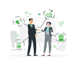 Client Centric Approach Concept.