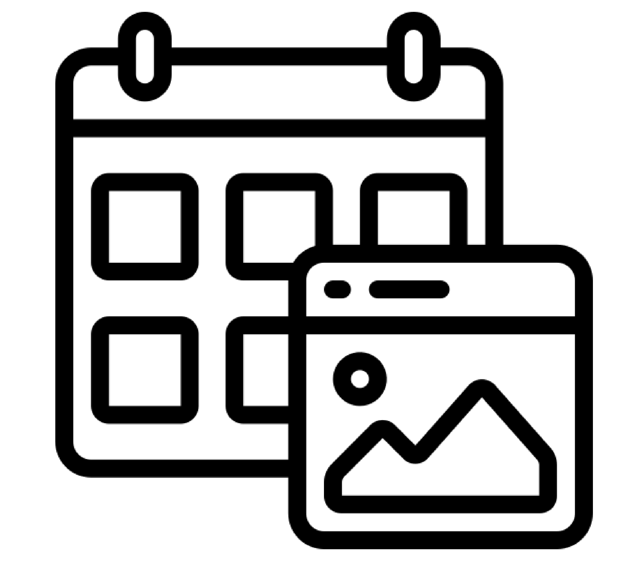 Content Calendar Concept.